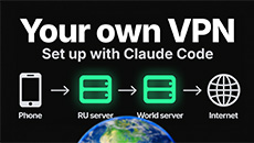 Русский VPN-плагин для Claude Code
