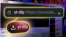 Кнопка yt-dlp