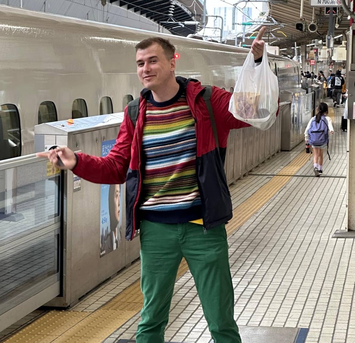 Поесть ekiben / еду в Shinkansen